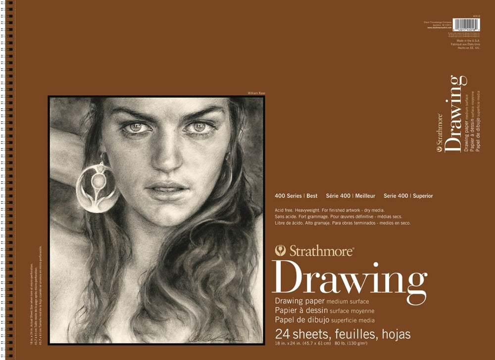 Strathmore 400 Series Drawing Pad, Medium Surface image 2