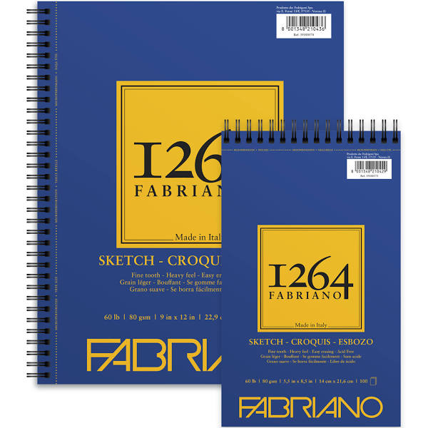 Fabriano 1264 60lb Sketch Pad image 0