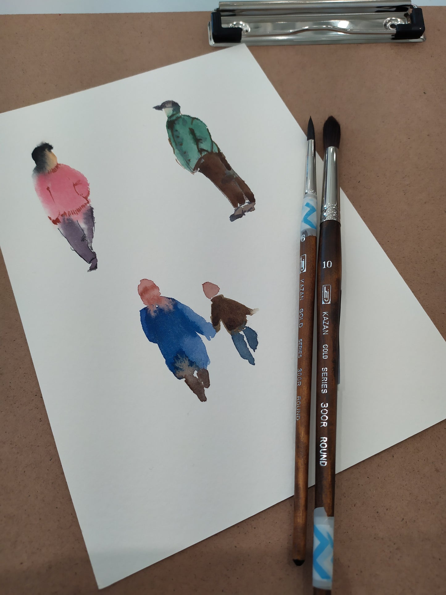 Watercolor Illustration Class - People | March 15, 11:30 am - 1 pm