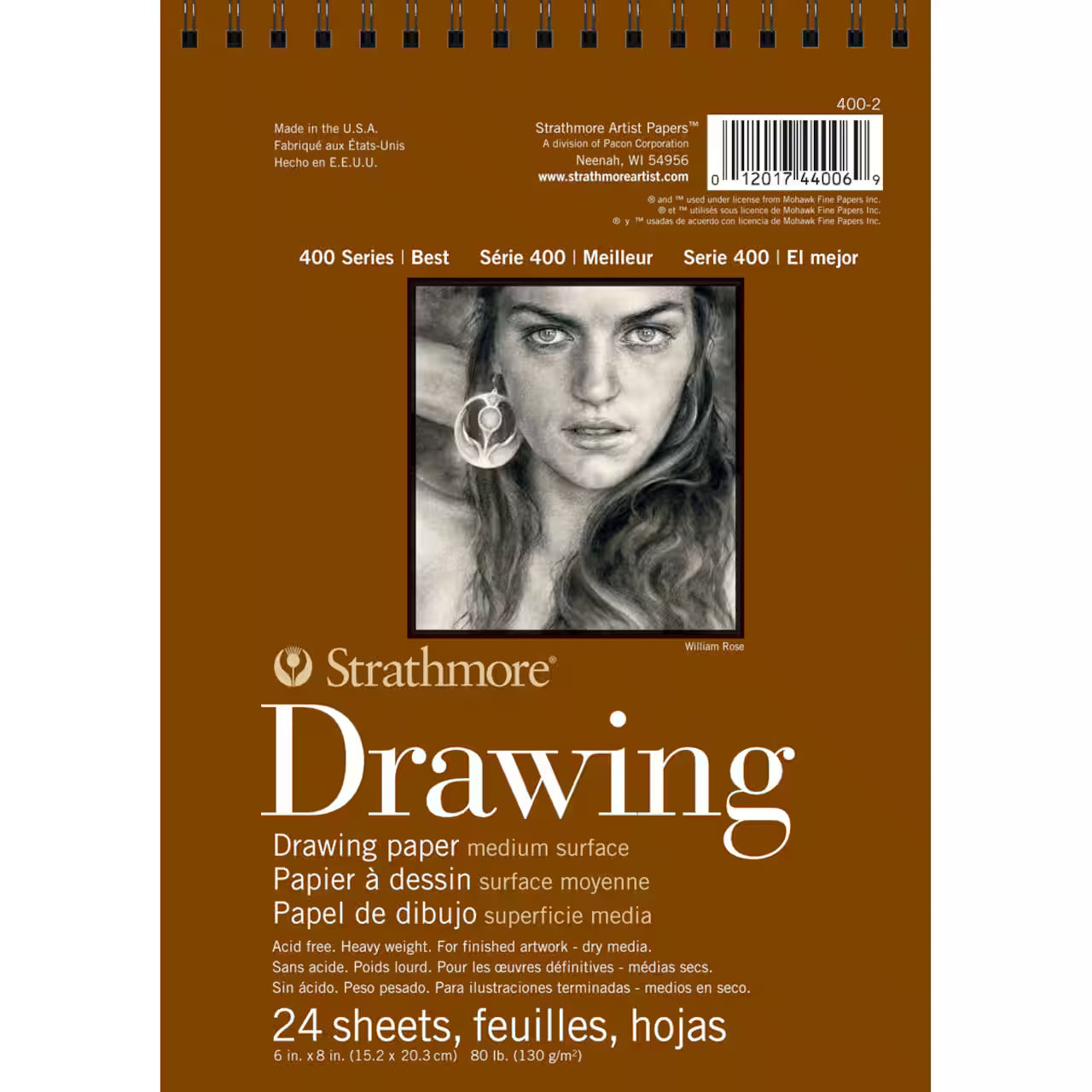 Strathmore 400 Series Drawing Pad, Medium Surface image 0