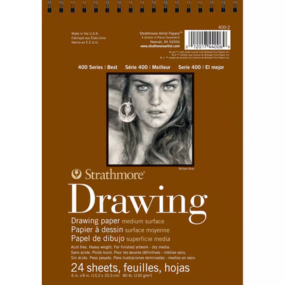 Strathmore 400 Series Drawing Pad, Medium Surface image 0