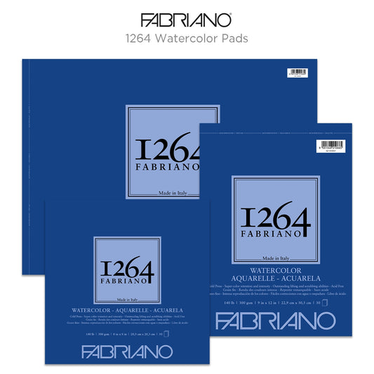 Fabriano 1264 140lb Cold Press Watercolour Pads image 0