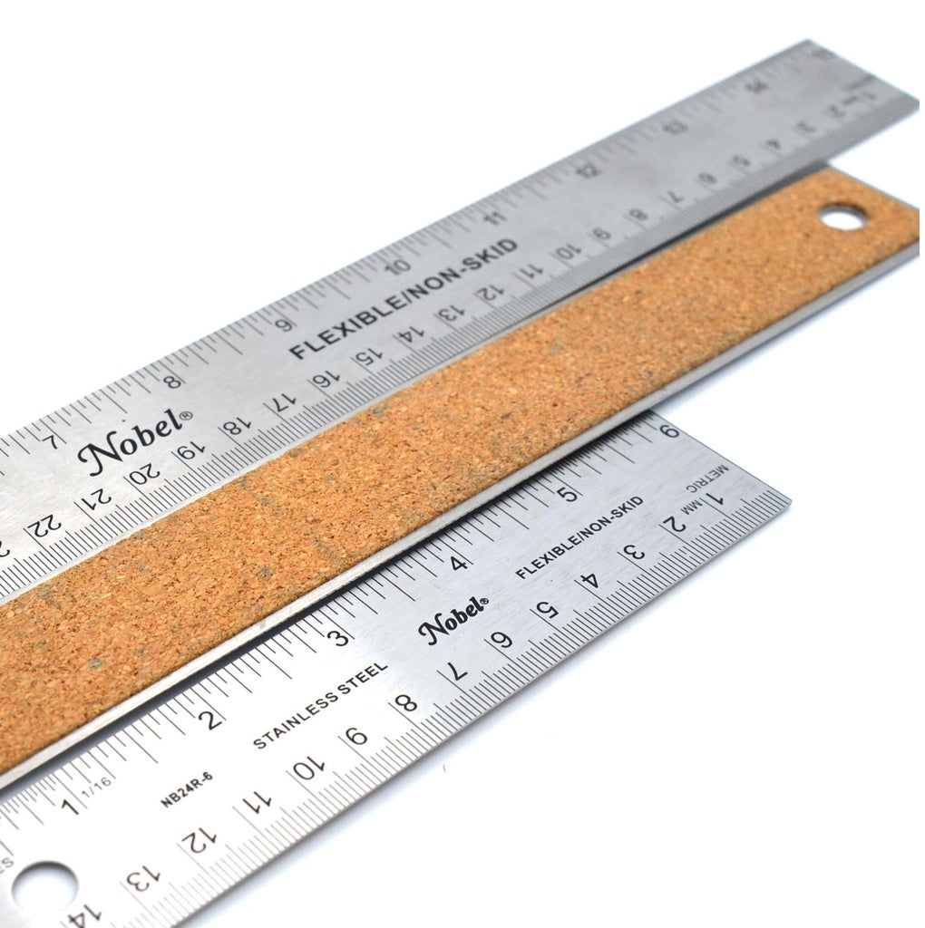 Steel Ruler with Cork Backing image 0