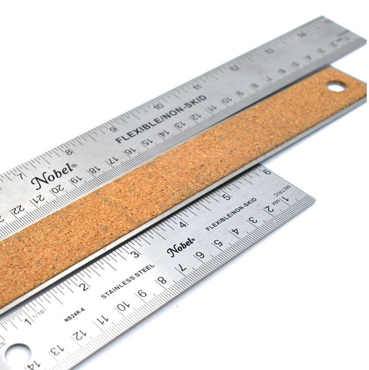 Steel Ruler with Cork Backing image 0
