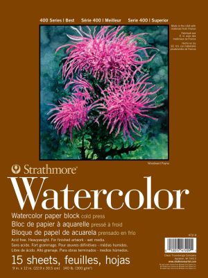 Strathmore 400 Series Watercolor Pad - Cold Press image 1