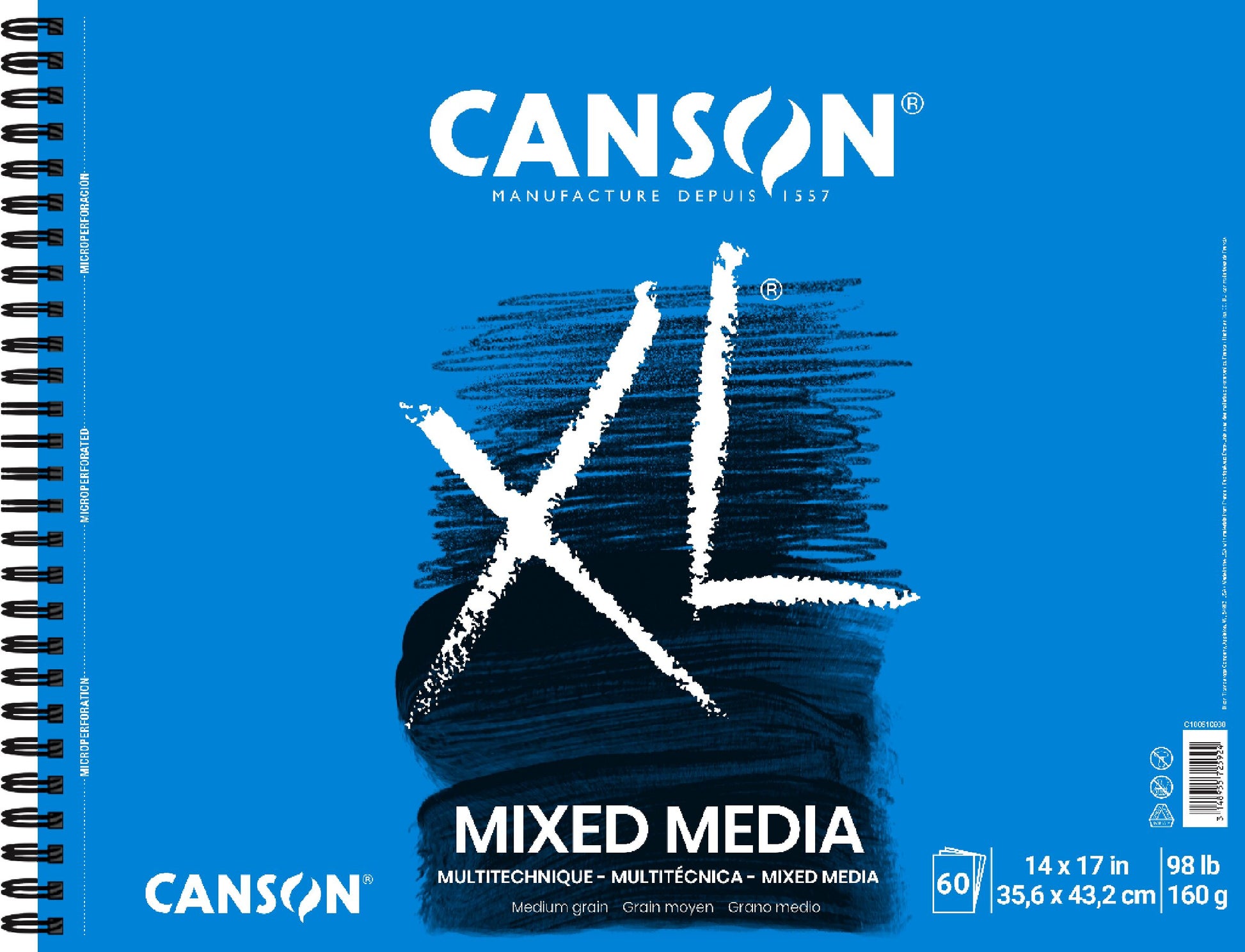 Canson-XL Mixed Media Pad - 14"x17" image 0