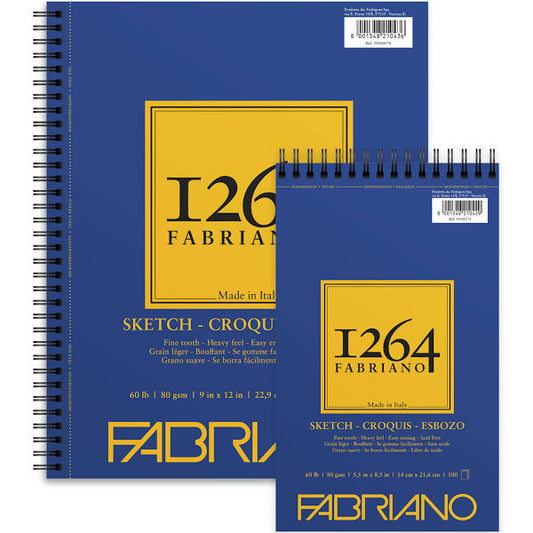 Fabriano 1264 60lb Sketch Pad image 0