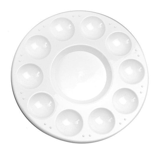 Round Plastic Palette - 10 Wells, 7" image 0