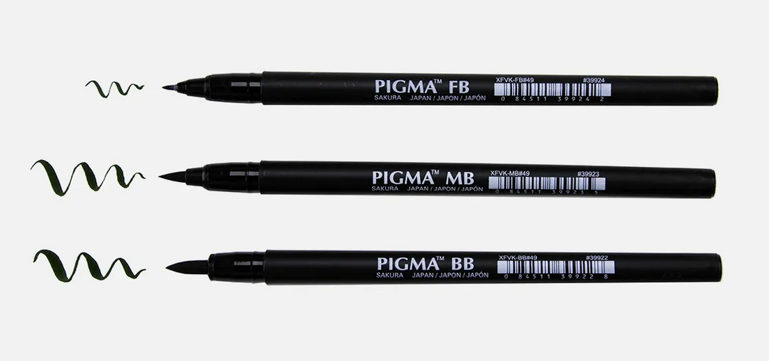 PIGMA Professional Brush Markers image 0