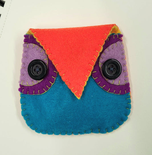 "Owlpliqué" Hand-Sewn Coin Purse Workshop | March 14, 11am - 1:00pm