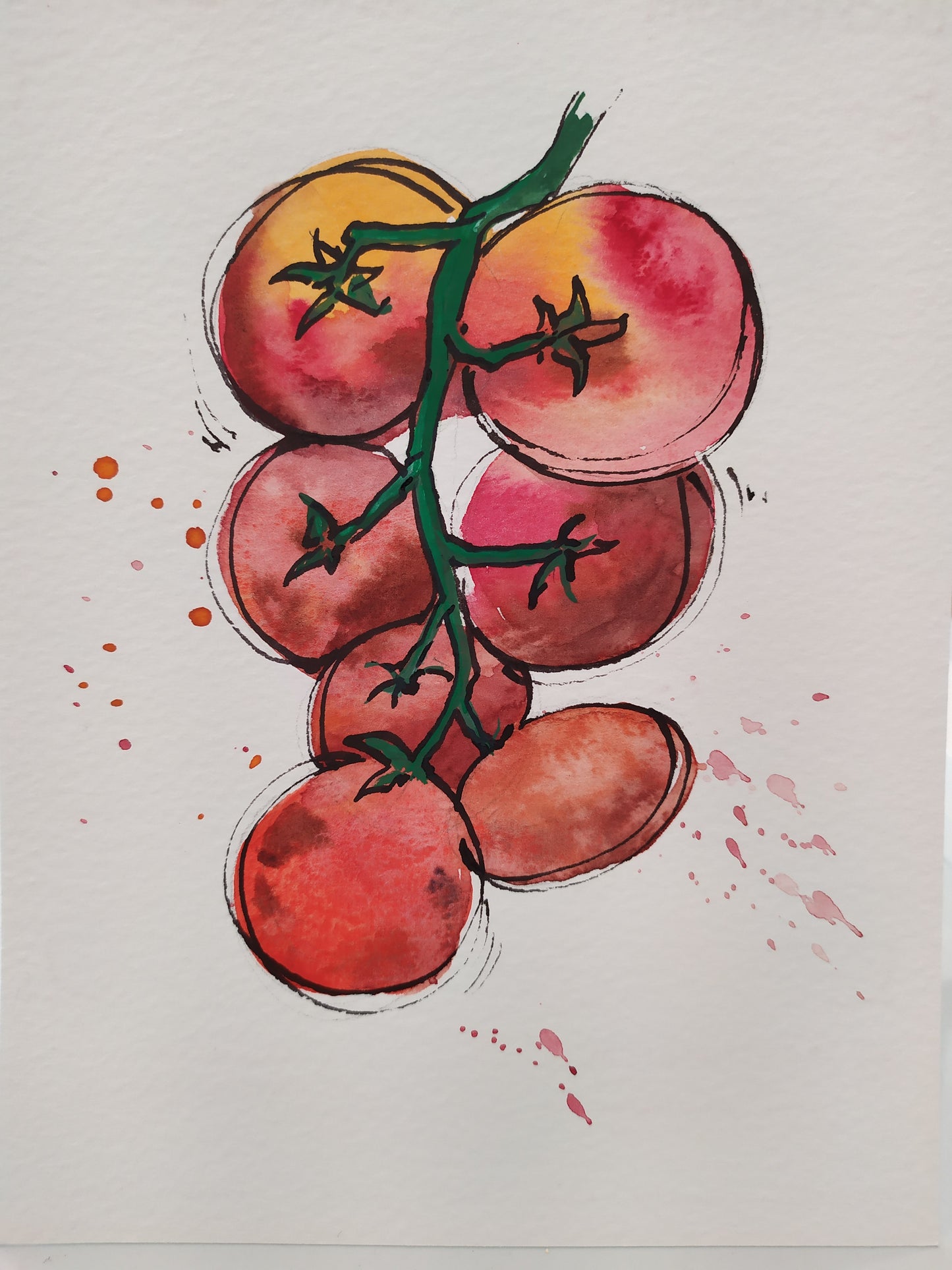 Watercolor Illustration Class - Vegetables | March 29, 11:30 am - 1 pm