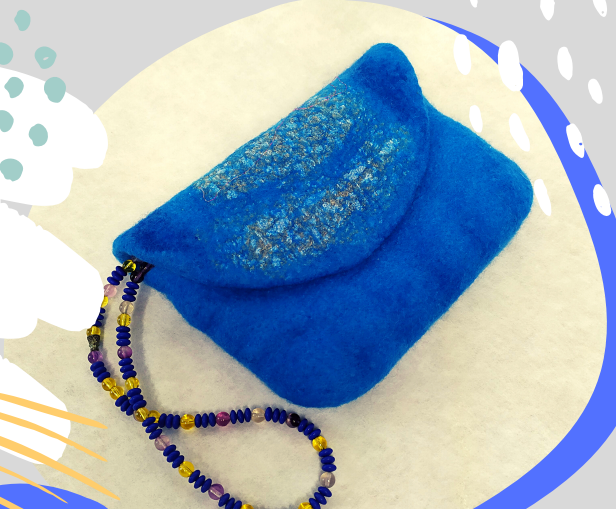 Wet Felting Workshop - Small purse | February 15, Sunday, 11:30 am - 1:30 pm