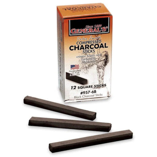 General's Compressed Charcoal Sticks image 0