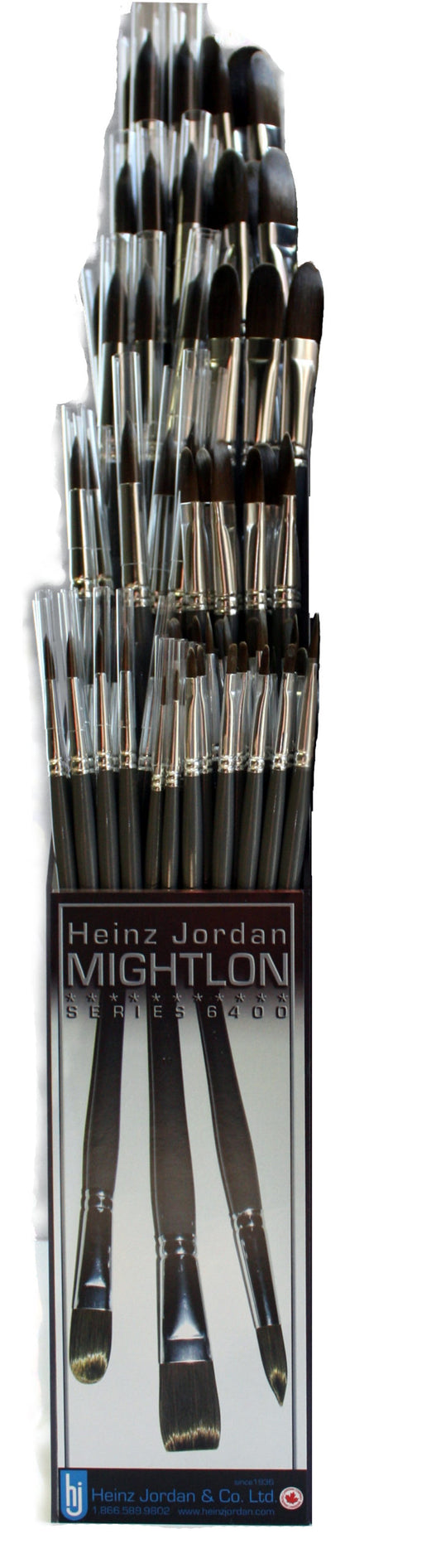 Mightlon Oil & Acrylic Short Handle Brushes image 0