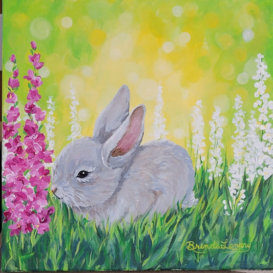 [EB] Bunny Acrylic Painting - Brenda Landry| March 22, 2pm - 4:30pm