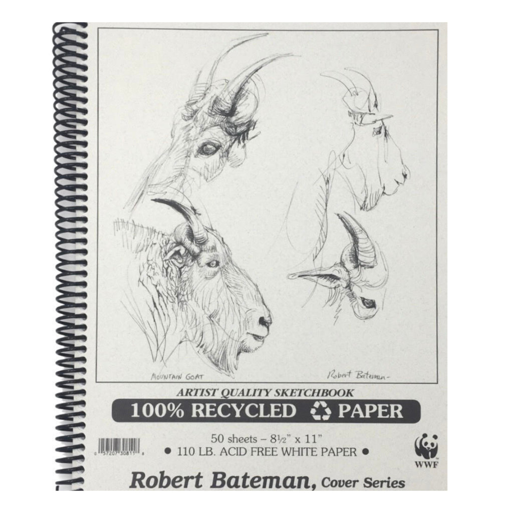 Robert Bateman Recycled 110lb Sketchbooks image 2
