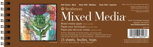 Strathmore 400 Series Mixed Media Pad, White image 0