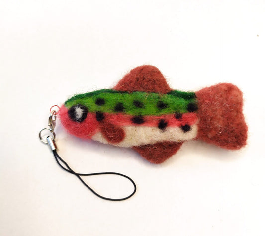 Needle Felting Workshop - Fish keychain