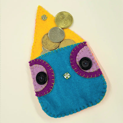 "Owlpliqué" Hand-Sewn Coin Purse Workshop | March 14, 11am - 1:00pm